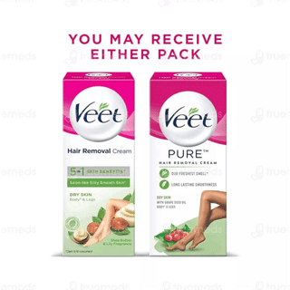 Veet Pure Dry Skin Hair Removal Cream 30Gm