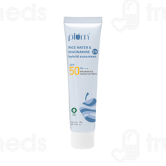 Plum Rice Water & Niacinamide 2% Spf 50 Pa+++ Hybrid Sunscreen 15gm