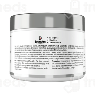 Dermora Kojic And Arbutin Face Cream 50 Gm