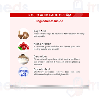 Dermora Kojic And Arbutin Face Cream 50 Gm