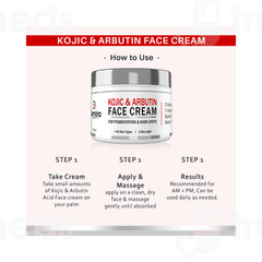 Dermora Kojic And Arbutin Face Cream 50 Gm