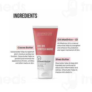 Dermatouch Bye Bye Stretch Marks Cream 125 GM