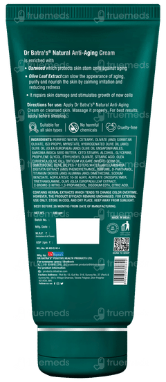 Dr Batras Natural Anti Aging Cream 100gm