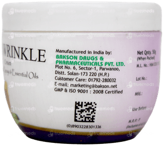 Baksons Sunny Herbals Anti Wrinkle Cream 50 Gm