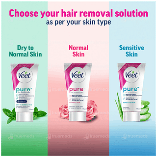 Veet Pure Hair Removal Normal Skin Cream 50gm