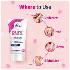 Veet Pure Hair Removal Normal Skin Cream 50gm