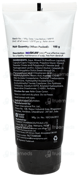 Noskurf Daily Anti Dandruff Cream 100gm