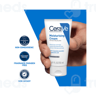 Cerave Moisturising Dry To Very Dry Skin Cream 50ml