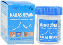 Kailas Jeevan Multi Purpose Ayurvedic Cream 30gm Kailas Jeevan Multi Purpose Ayurvedic Cream 30gm