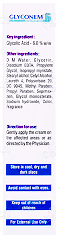 Glyconem 6 Cream 30Gm