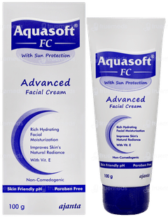 Aquasoft Fc Sun Protection Advanced Facial Cream 100gm