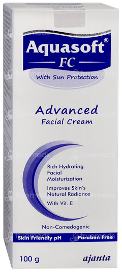 Aquasoft Fc Sun Protection Advanced Facial Cream 100gm