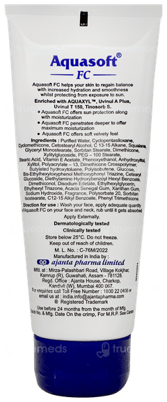 Aquasoft Fc Sun Protection Advanced Facial Cream 100gm