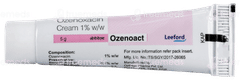 Ozenoact 1 % Cream 5 GM Ozenoact 1 % Cream 5 GM