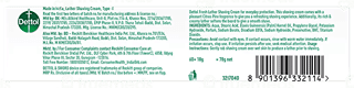 Dettol Lather Fresh Citrus Pine Shaving Cream 78Gm