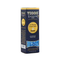 Vicco Turmeric S In Shaving Cream Base With Foam 70Gm