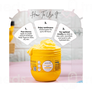 Meglow Body Yogurt Mango Cream 200 ML