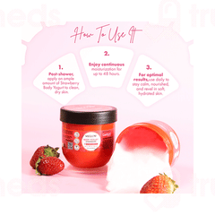 Meglow Body Yogurt Strawberry Cream 200 ML