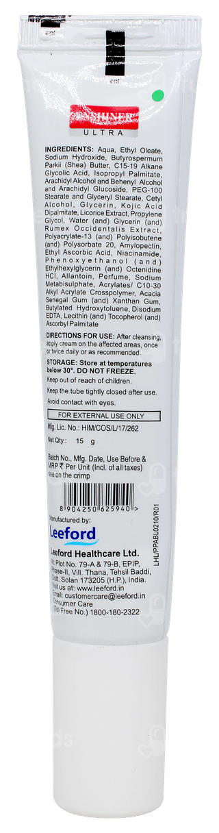 Enshiner Ultra Cream 15gm