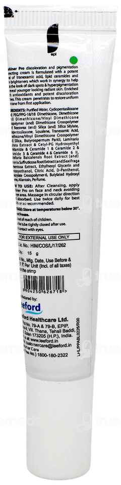 Enshiner Pro Cream 15 GM