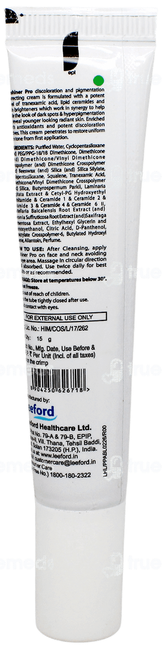 Enshiner Pro Cream 15 GM