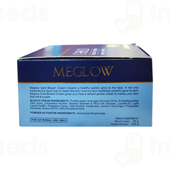 Meglow Gold Bleach Cream 50 GM