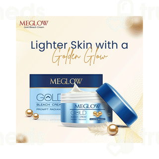 Meglow Gold Bleach Cream 50 GM
