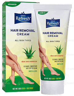 Torque Refresh Aloe Vera Essence Hair Removal Cream 60gm
