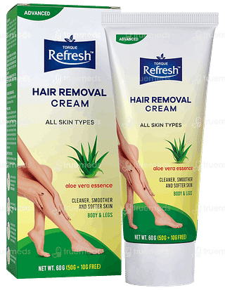 Torque Refresh Aloe Vera Essence Hair Removal Cream 60gm