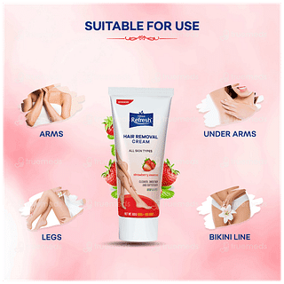 Torque Refresh Strawberry Essence Hair Removal Cream 60 GM