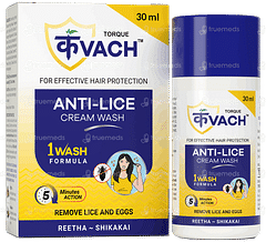 Torque Kvach Anti Lice Cream Wash 30ml Torque Kvach Anti Lice Cream Wash 30ml