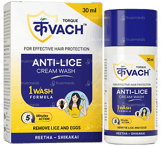 Torque Kvach Anti Lice Hair Cream Wash 30 ML