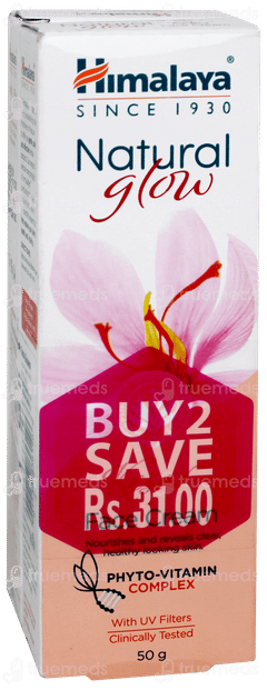 Himalaya Natural Glow Kesar Face Cream 50gm Pack Of 2