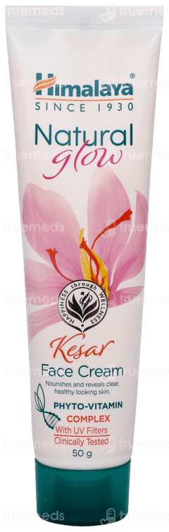 Himalaya Natural Glow Kesar Face Cream 50gm Pack Of 2