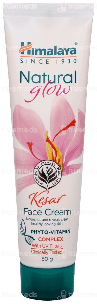 Himalaya Natural Glow Kesar Face Cream 50gm Pack Of 2
