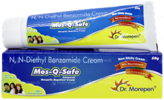 Mos Q Safe Advanced Mosquito Repellent Cream 50gm