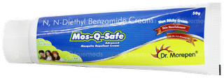 Mos Q Safe Advanced Mosquito Repellent Cream 50gm