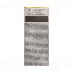 Cuticolor Quick Dark Brown 3 Hair Color Cream 60 GM