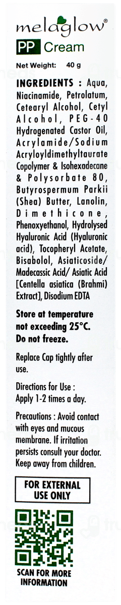 Melaglow Pp Cream 40gm
