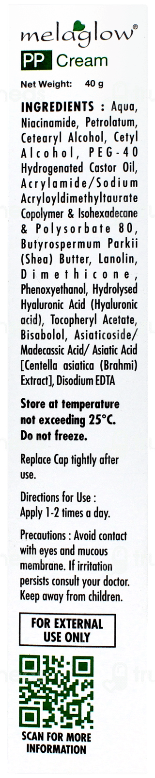 Melaglow Pp Cream 40gm