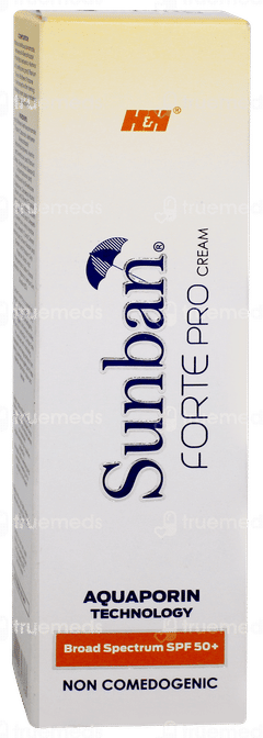 Sunban Forte Pro Spf 50+ Cream 60gm
