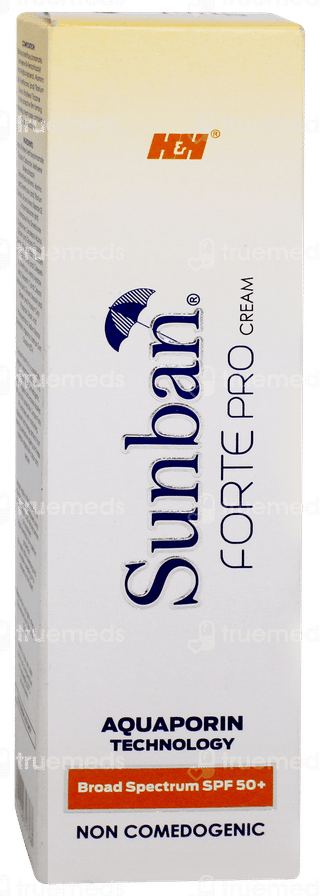Sunban Forte Pro Spf 50+ Cream 60gm