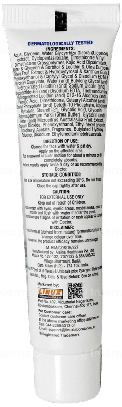 Ibglow Hd Skin Lightening Cream 15gm