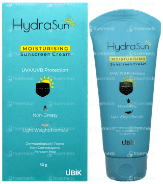 Hydrasun Spf 30 Moisturising Sunscreen Cream 50gm