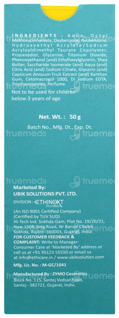 Hydrasun Spf 30 Moisturising Sunscreen Cream 50gm