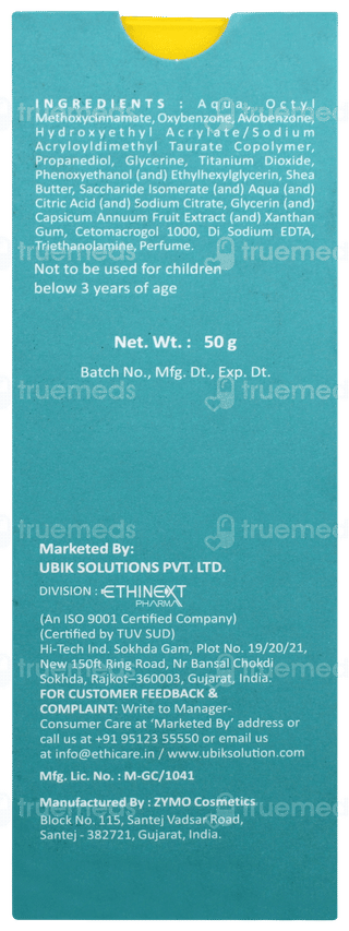 Hydrasun Spf 30 Moisturising Sunscreen Cream 50gm