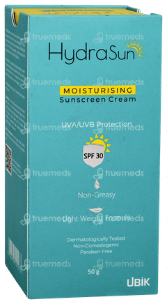 Hydrasun Spf 30 Moisturising Sunscreen Cream 50gm