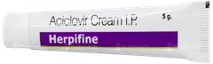 Herpifine Cream 5gm Herpifine Cream 5gm