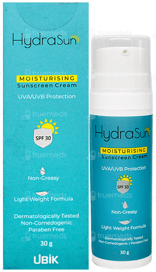 Hydrasun Spf 30 Moisturising Sunscreen Cream 30gm