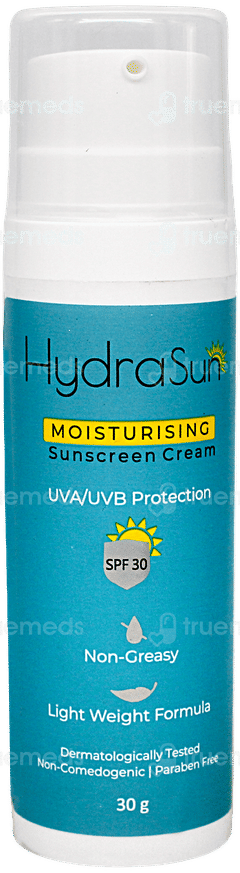 Hydrasun Spf 30 Moisturising Sunscreen Cream 30gm